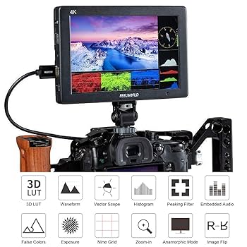 Amazon | FEELWORLD T7 Plus 7インチ 3D LUT オンカメラ
