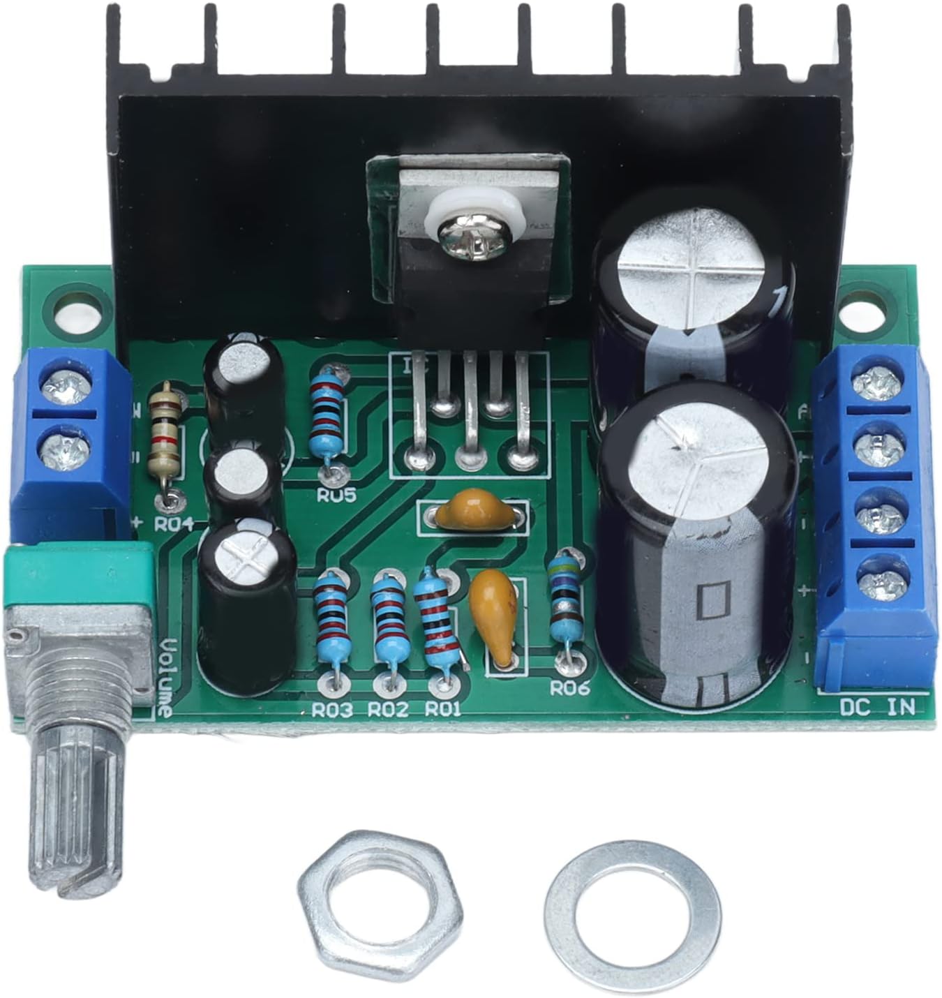 Mono Amplifier Board 5W to 120W High Power Single Channel AMP Module for Subwoofer with TDA2050 Chip DIY Audio Project Home Speaker System