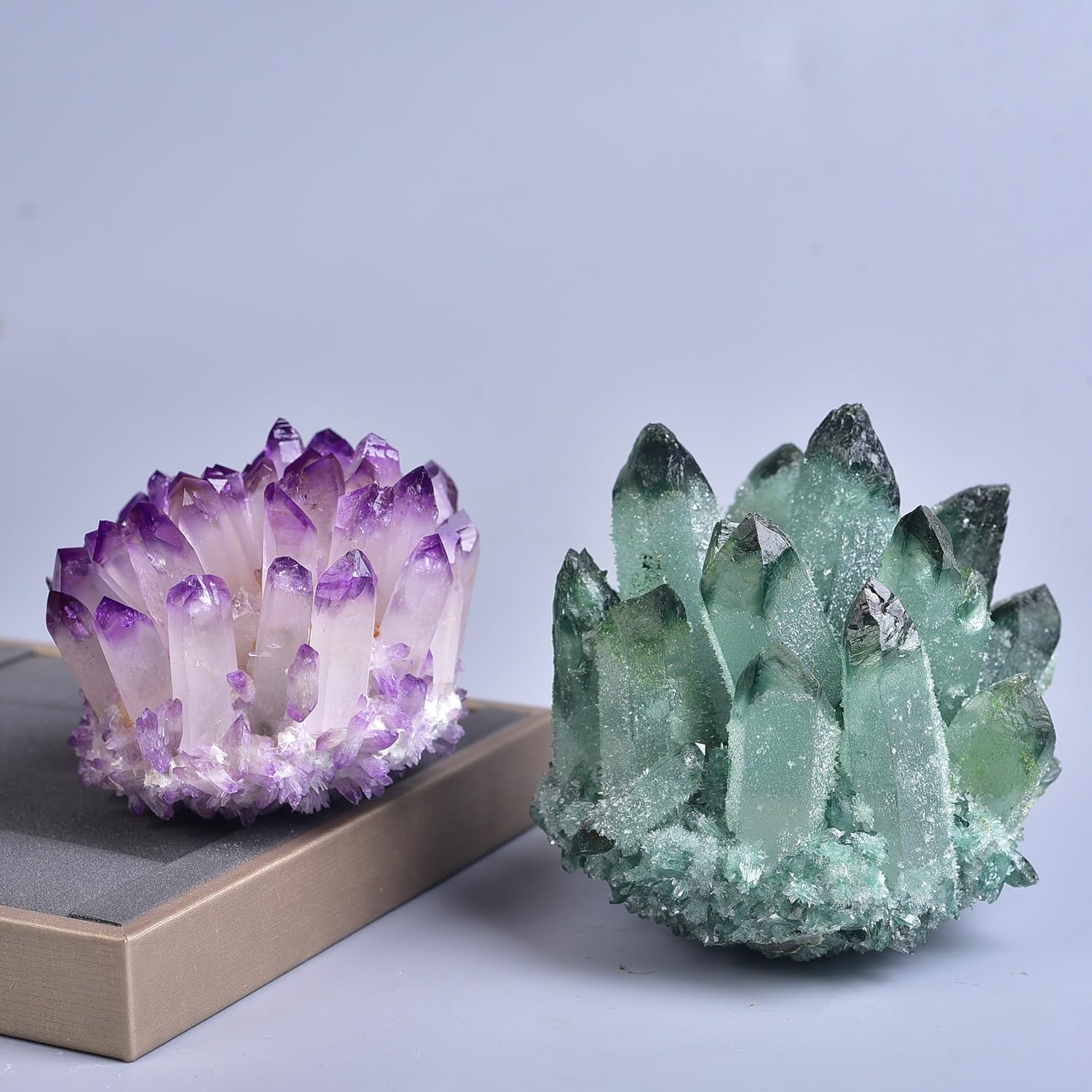 アメジストクラスター♡3個セット アメジストクラスター♡3個セット