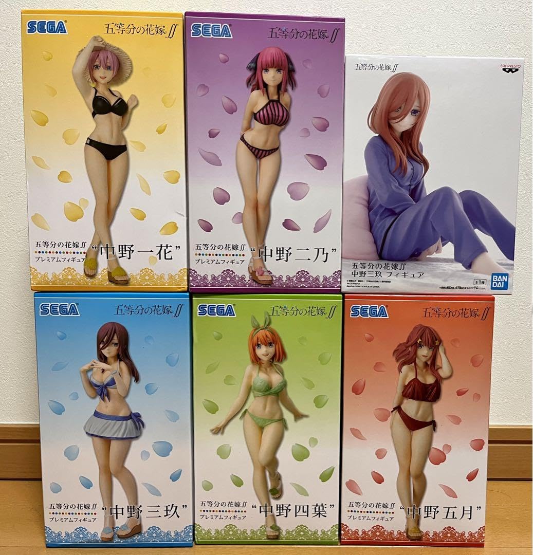 Amazon.co.jp: 五等分の花嫁 プライズフィギュア 水着 パジャマ