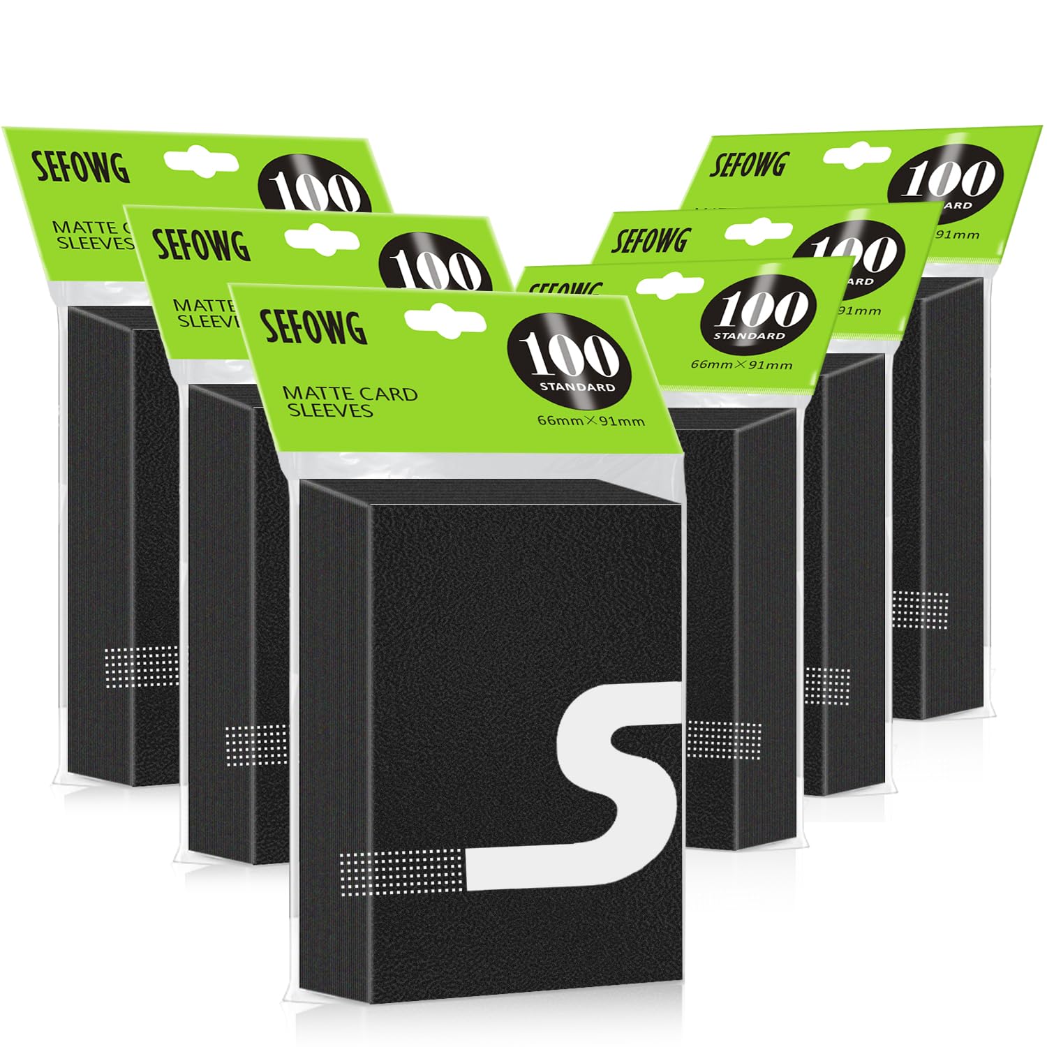 Amazon.com: 600 Count Black Card Sleeves, Matte Card Sleeves, Standard  Magic Cards Sleeve for MTG, TCG, Sturdy Shuffling Deck Protectors for MTG  TCG Trading Sports Baseball Game Cards : Toys & Games