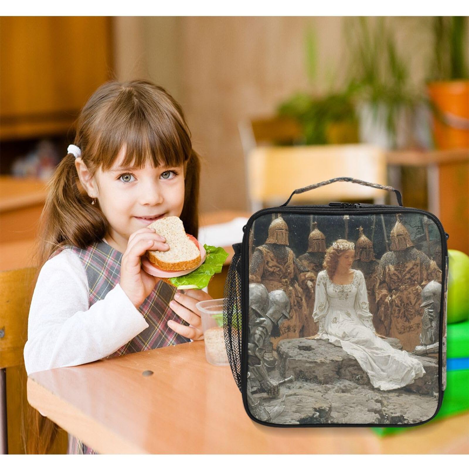Amazon.com: ZRYSMY Warrior Rock Vintage Lunch Box for Men Women