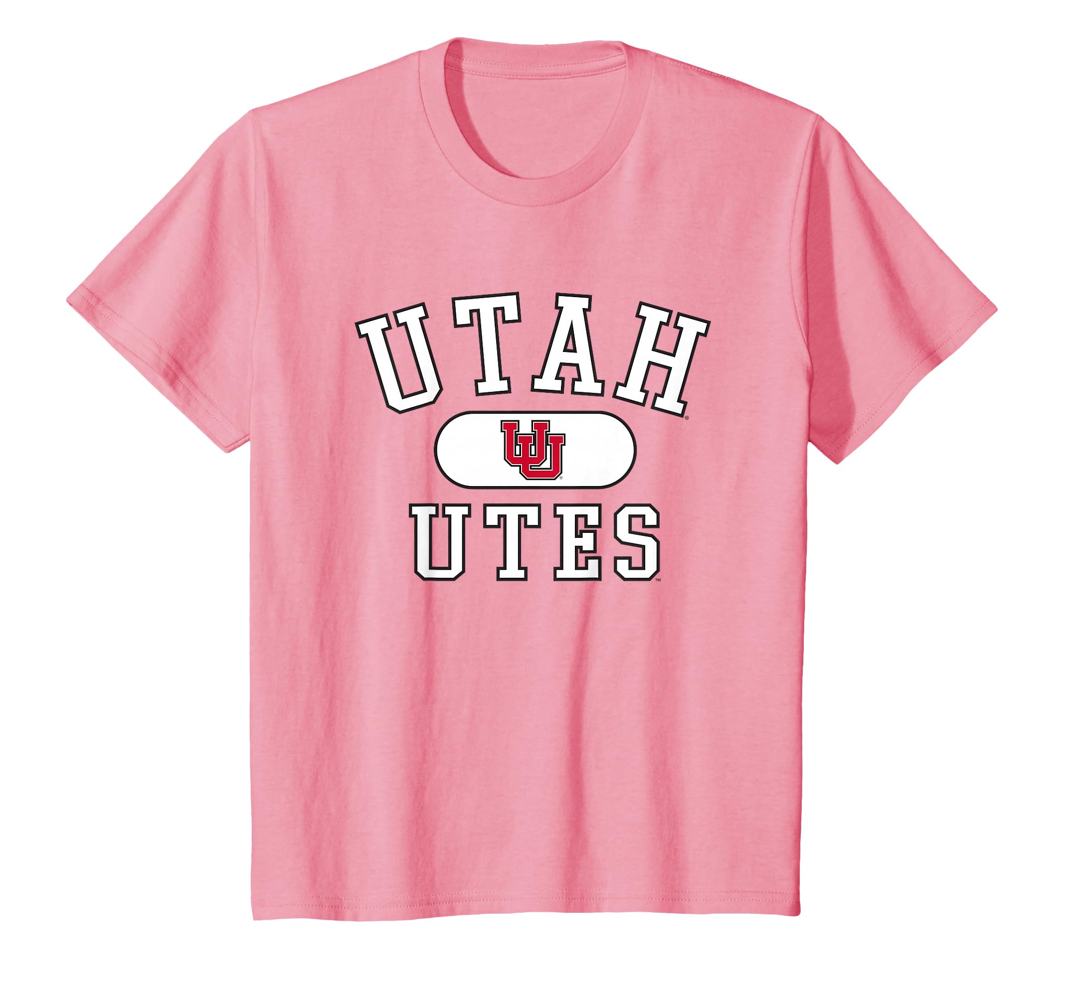 Kids Utah Utes Kids Varsity Pink Officially Licensed T-Shirt