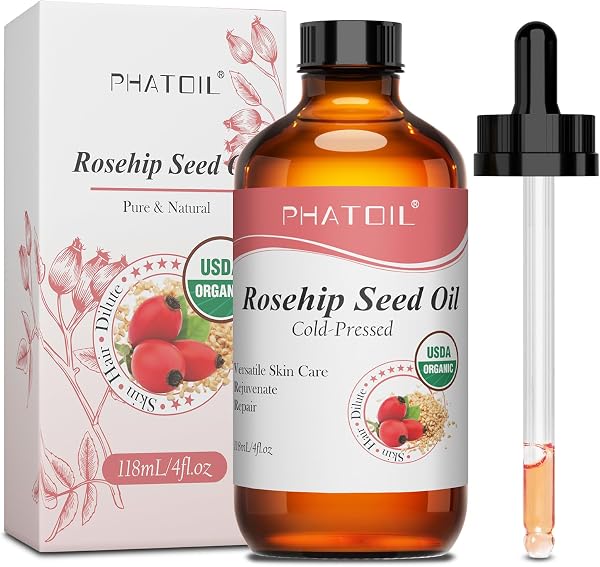 PHATOIL Organic Rosehip Seed Oil 118ml