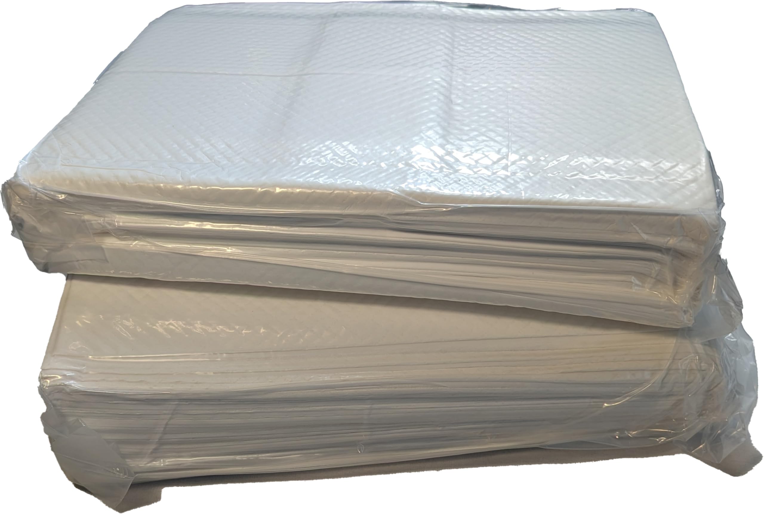 Almohadillas de cama desechables de 36 x 36 pulgadas, extra grandes para incontinencia, ultra absorbentes y a prueba de fugas, 50 unidades, ideal para adultos, niños, mascotas, posparto y