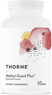 Thorne Methyl-Guard Plus - Active folate (5-MTHF) with Vitamins B2, B6, and B12 - Supports methylation and Healthy Level of homocysteine - Gluten-Free, Dairy-Free, Soy-Free - 90 Capsules