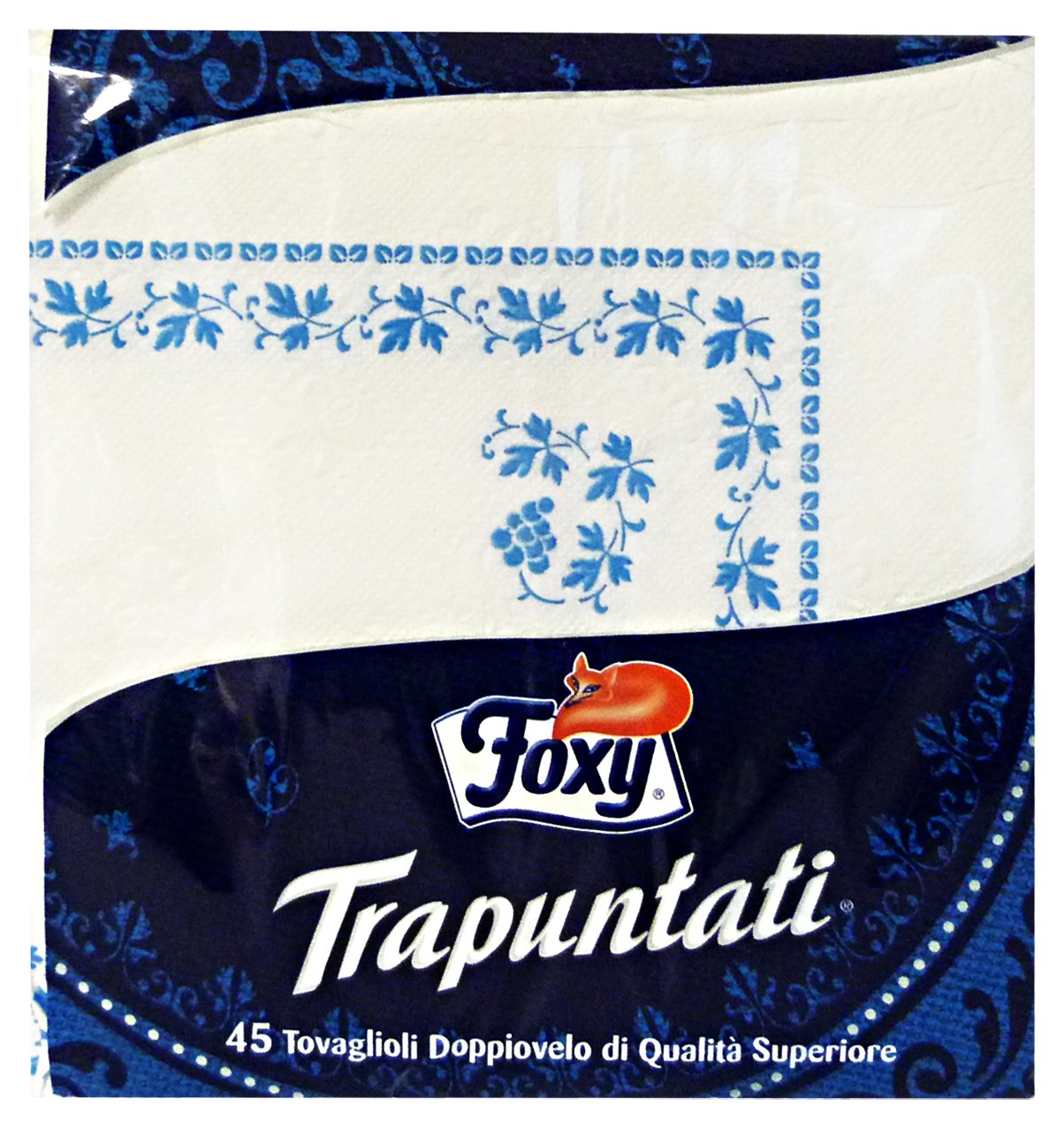24 x Foxy servilletas pespunte doppiovelo 45 piezas