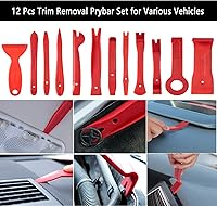 Vista 2 de Kit de herramientas de extracción de molduras de 268 piezas, kit de herramientas de palanca para automóvil, herramienta de extracción de panel