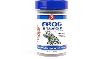 Pisces Pros HBH Frog and Tadpole Bites Aquatic Frog Food, 1.2 Oz