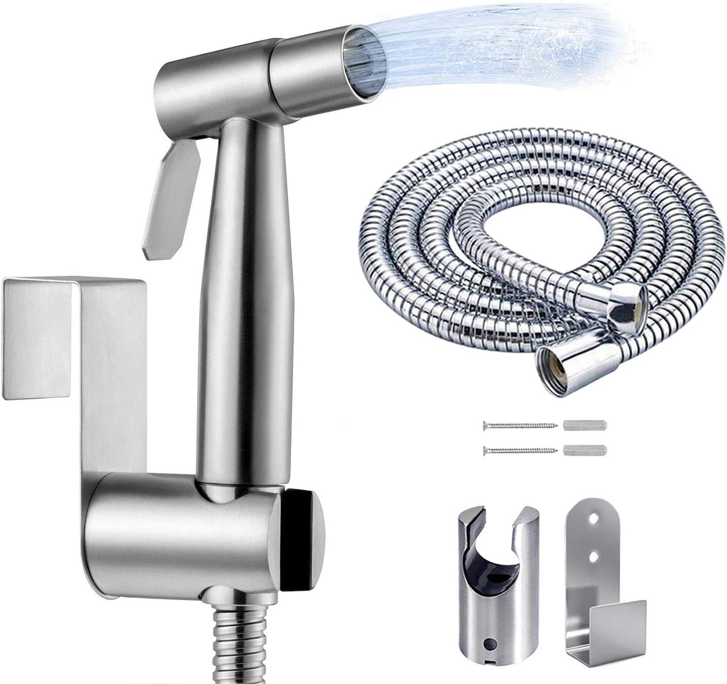 Faucet Sprayer Bidet, Handheld Bidet Toilet Sprayer, Premium Stainless Steel Hand Bidet Sprayer