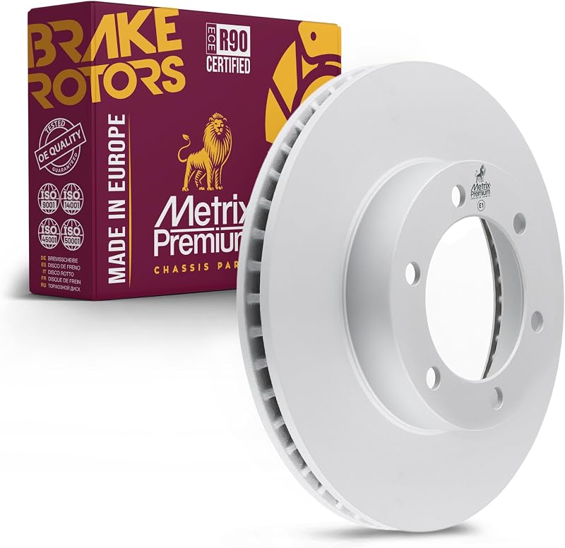 Rotor de freio dianteiro 319 mm METRIX PREMIUM CHASSIS PARTS para Toyota Tacoma – 1 unidade