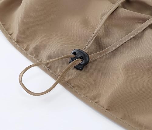 Miniatura 31 de Home Prefer Sombrero para sol para el aire libre con protección UV, secado rápido, unisex con solapa para proteger el cuello Gris cenizo