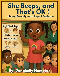 She Beeps, and That's OK!: Living Bravely with Type 1 Diabetes: A Story for Kids Who Beep
