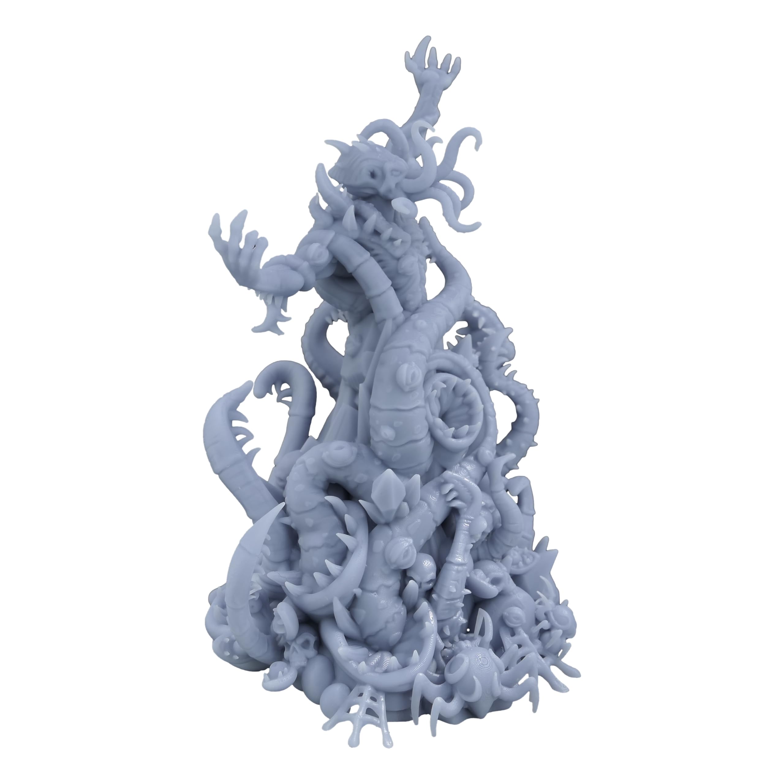 Thessk the Mind Destroyer: A Captivating Cthulhu indspired 3D Printed Miniature Sculpture - Paintable Cosmic Horror for Fantasy & Sci-Fi Enthusiasts