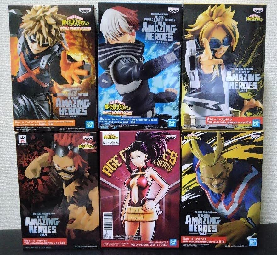 僕のヒーローアカデミア GLITTER&GLAMOURS 他6点セット 未開封> 僕のヒーローアカデミア GLITTER&GLAMOURS セット - メルカリ