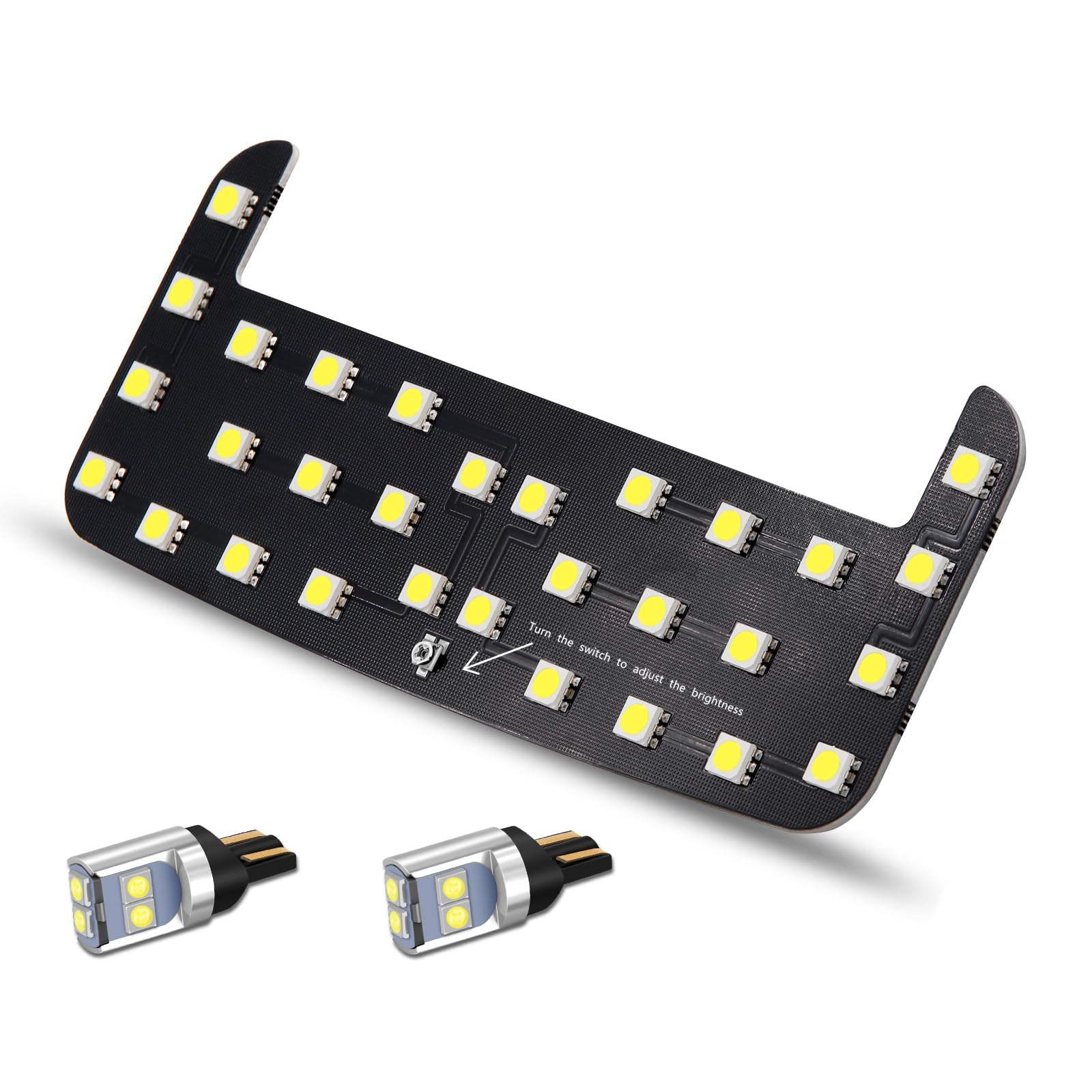 Photo 1 of ZEN HON Interior LED Light Kit, 6000K Pure White Light Super Bright Map Lights & Dome Lights, Light Brightness Adjustable Bulb Package for Toyota Tacoma, 4 Runner, FJ Cruiser, Rav 4, Corolla, Prius