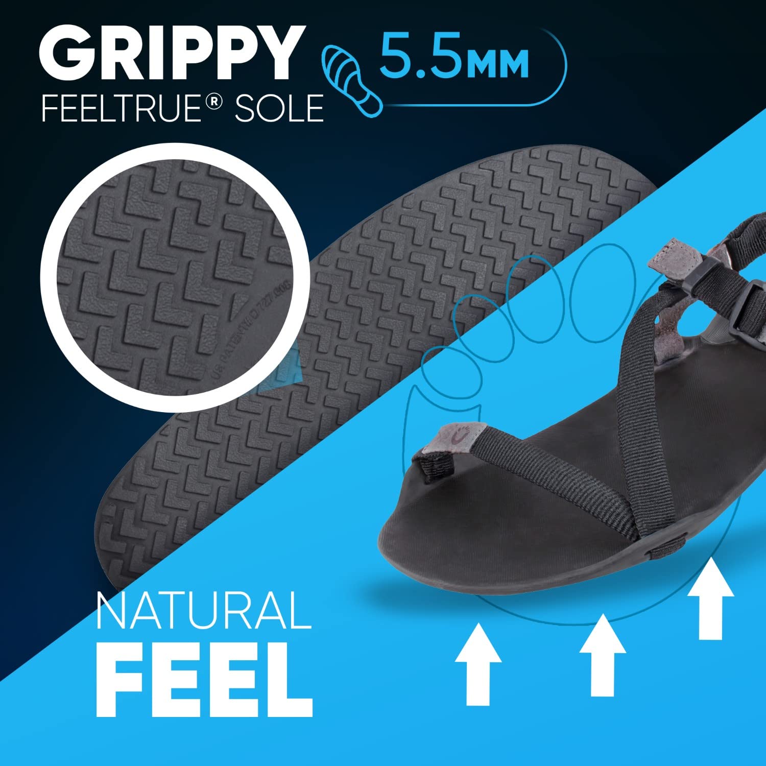 Xero Shoes Women's ZTrek Sport Sandals Zero Drop, Lightweight