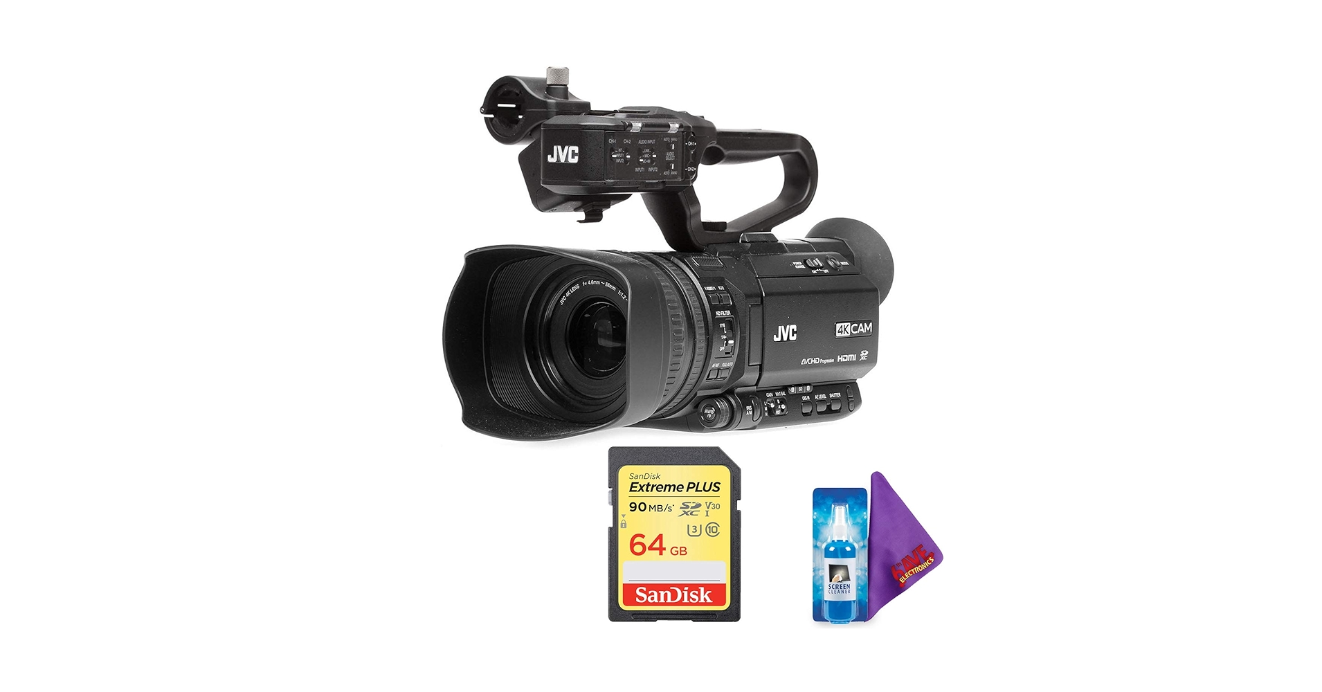 Amazon.com : JVC GY-HM180 Ultra HD 4K Camcorder with HD-SDI