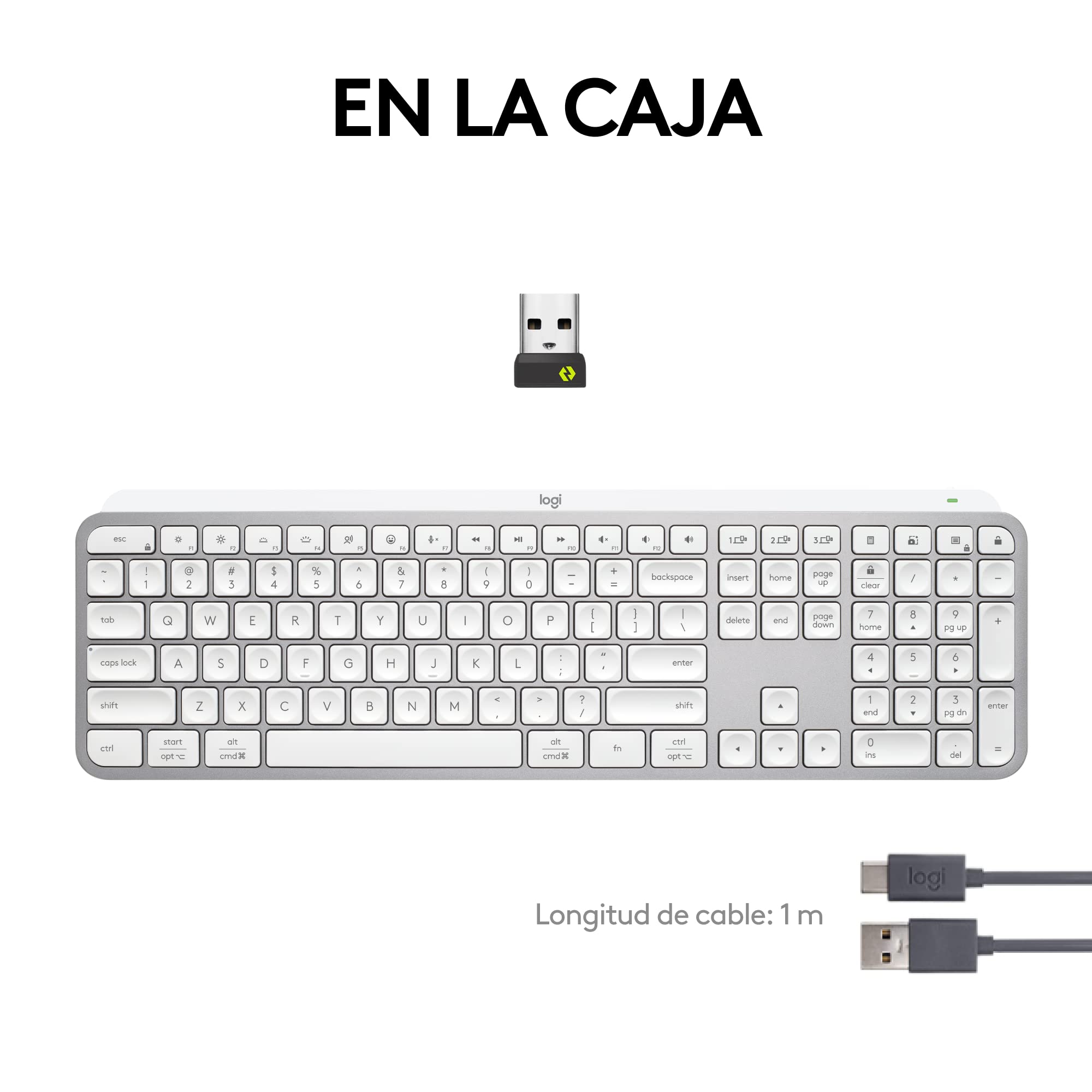 Logitech MX Keys S Teclado inalámbrico - PTG QWERTY