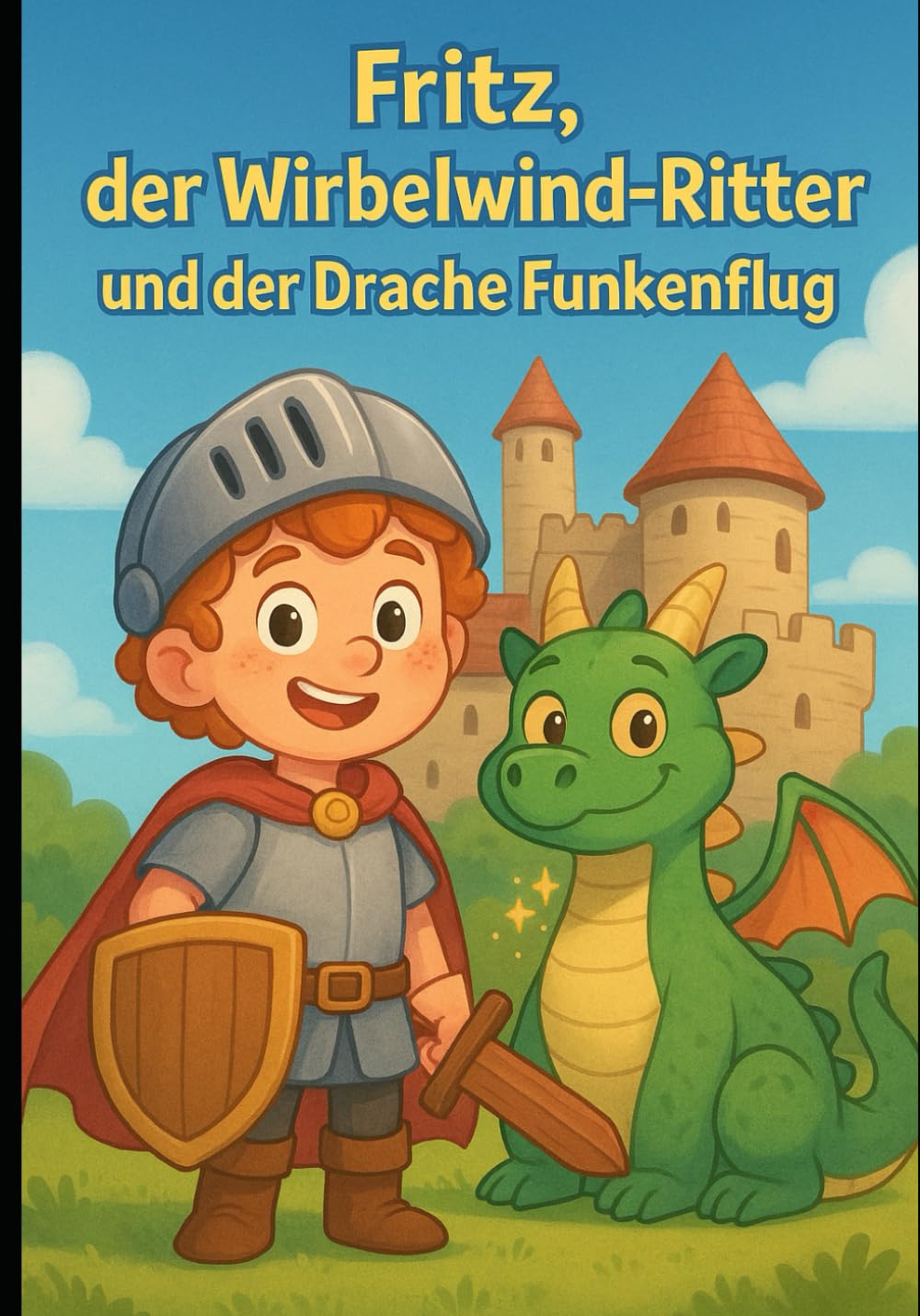 Fritz, der Wirbelwind-Ritter und der Drache Funkenflug