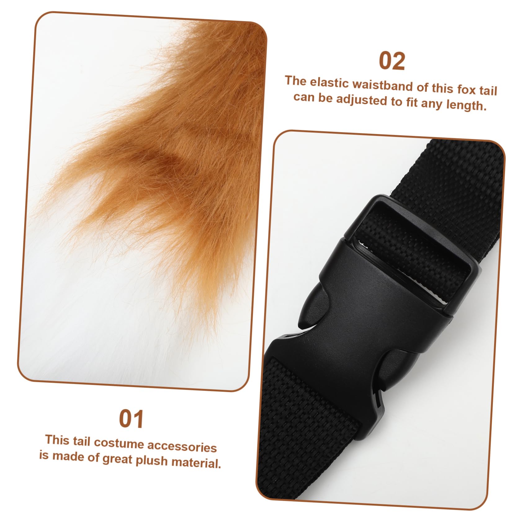 FOMIYES Accesorios De De Animal De Peluche De Animal De Orejas Soleadas Enormes Y Esponjosas Falsas Disfraz De De Disfraz De Para Cosplay Disfraz De