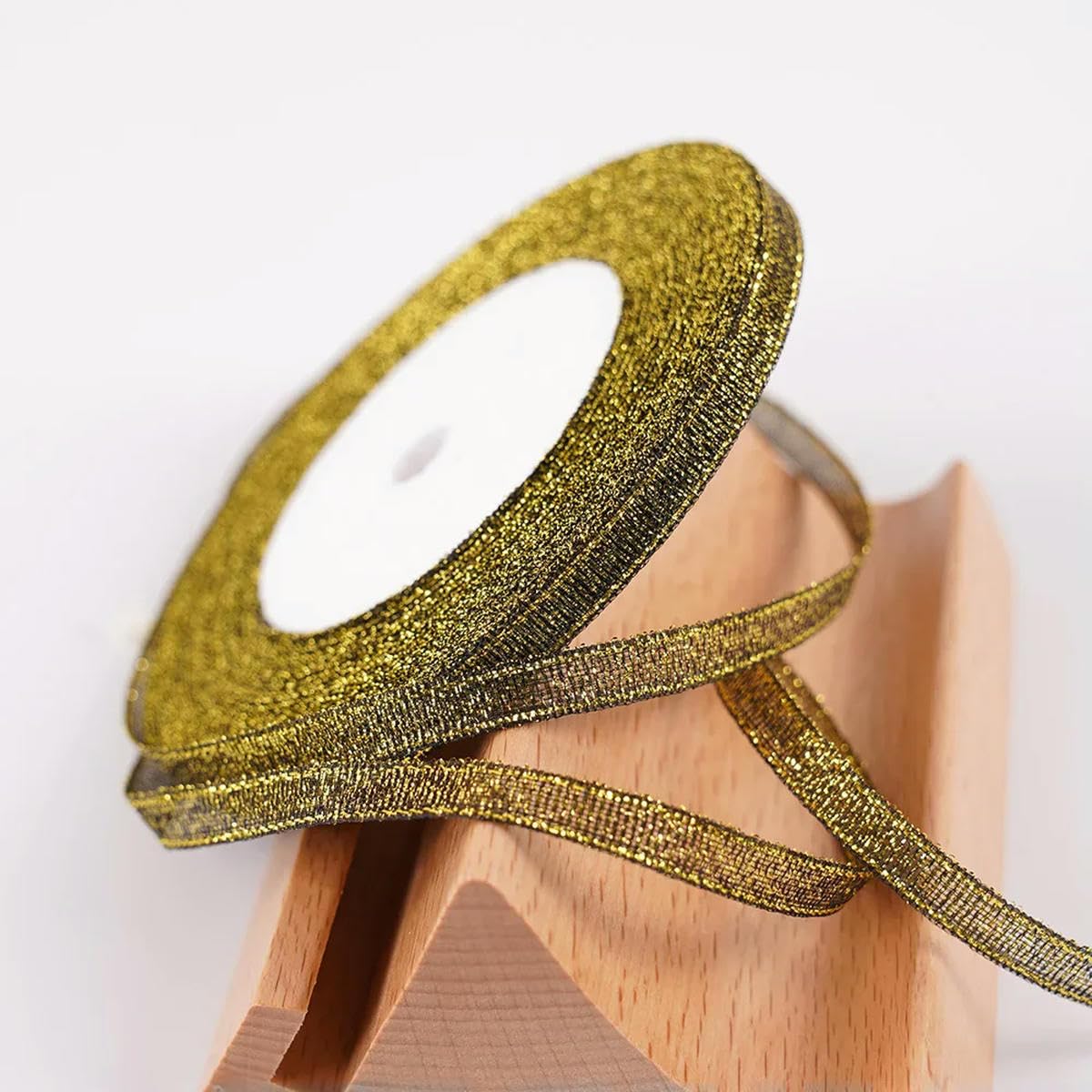 CIVIOOH 22 meters/roll 6mm Ribbon DIY Bow Crafts Gift Wrapping Bouquets Party Decor Ribbons