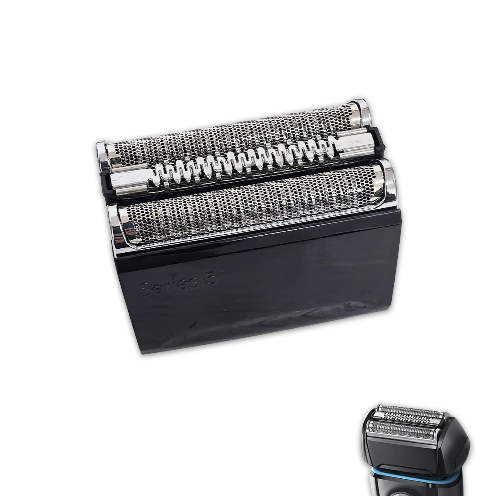52B Replacement Head Compatible With Series 5, 52B Wet and Dry Replacement Foil and Cutter for Braun Electric Shaver S5, 5020, 5020S, 5030, 5030S,