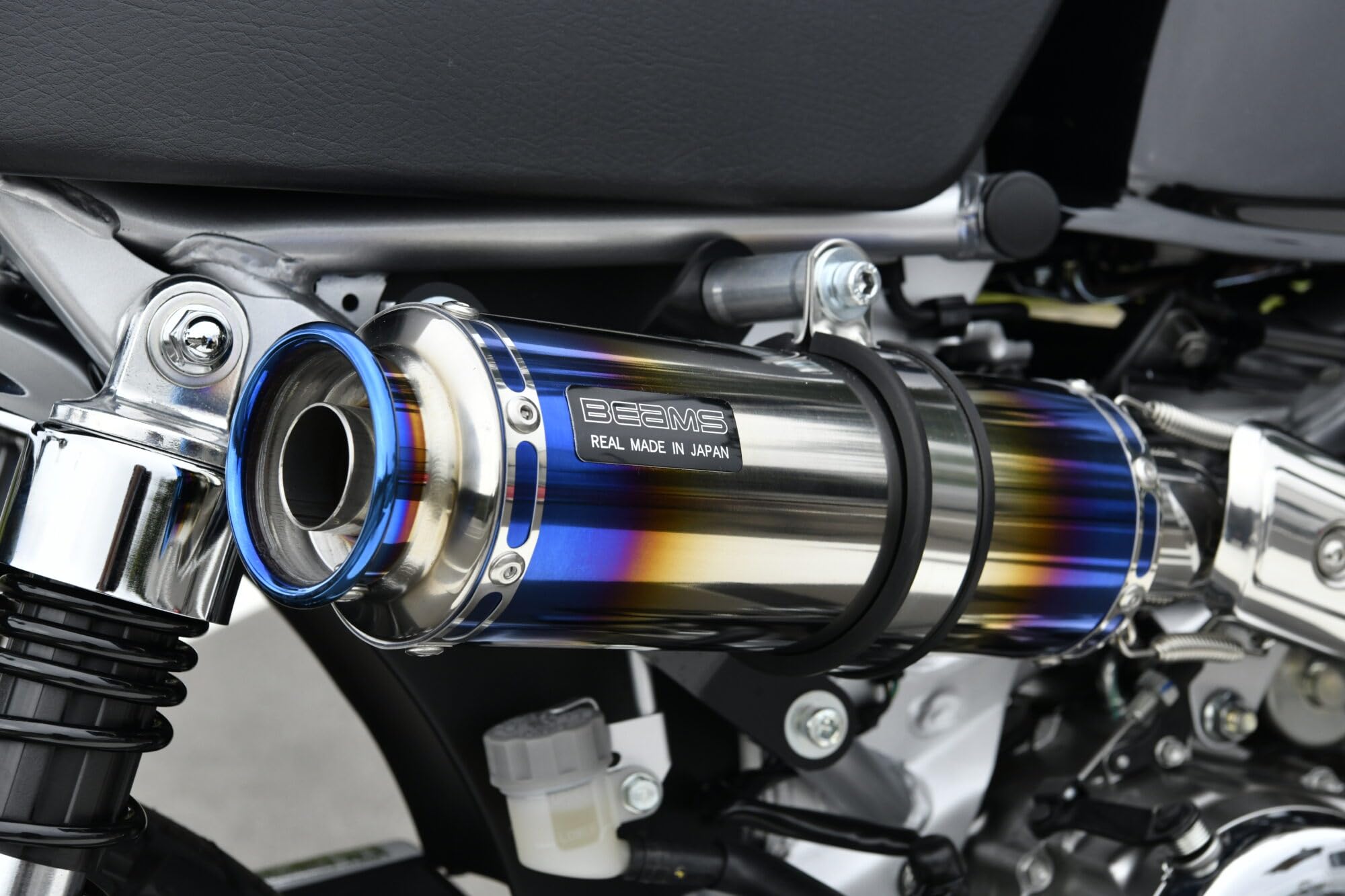 Amazon | ビームス(BEAMS) バイク用 R-EVO TYPE C チタン-SP モンキー