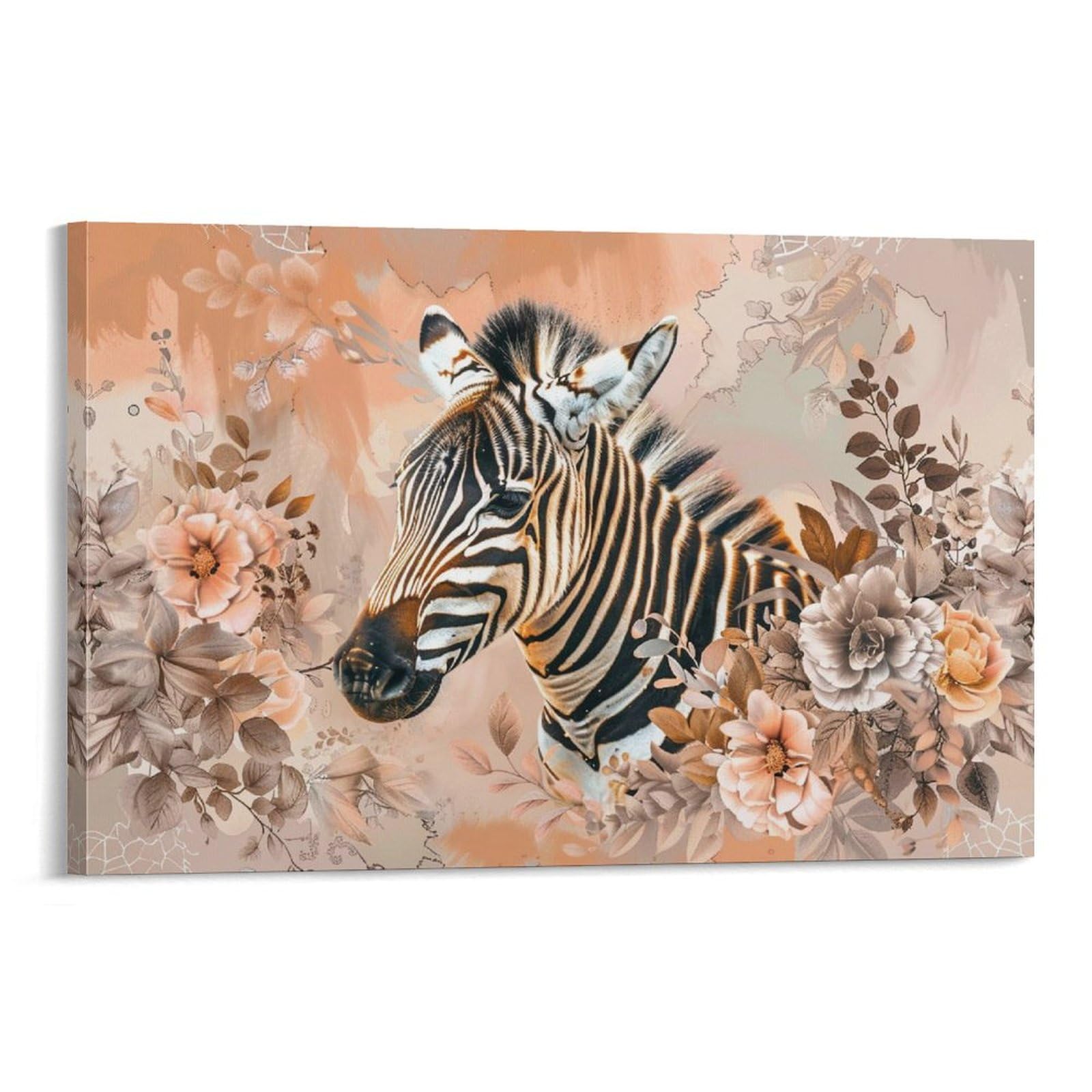 動物インテリアアート、シマウマ 【公式通販】