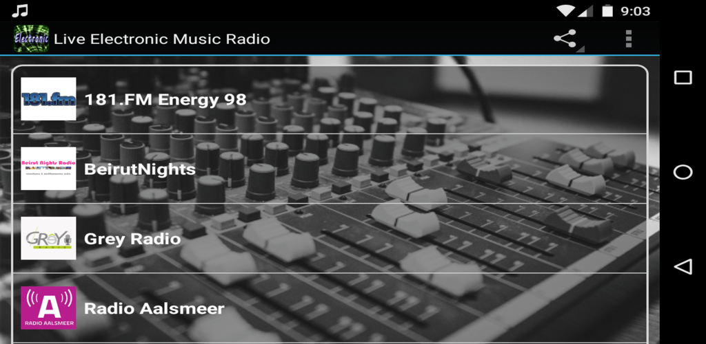 Live Electronic Music for Android