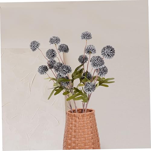 Miniatura 3 de 4 piezas de flores artificiales secas de diente de león, flores falsas de diente de león, decoración de diente de león falsos, flores falsas de