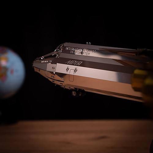 Miniatura 5 de METAL-TIME ANTONOV Mriya AN-225 - Producto oficial de edición exclusiva, modelo mecánico, avión de carga, kit de bricolaje modelo 3D, modelo de