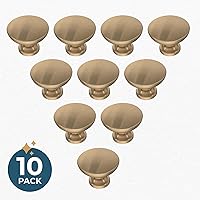 Vista 2 de Franklin Brass P29523K-SN-B - Pomo redondo con tapa plana