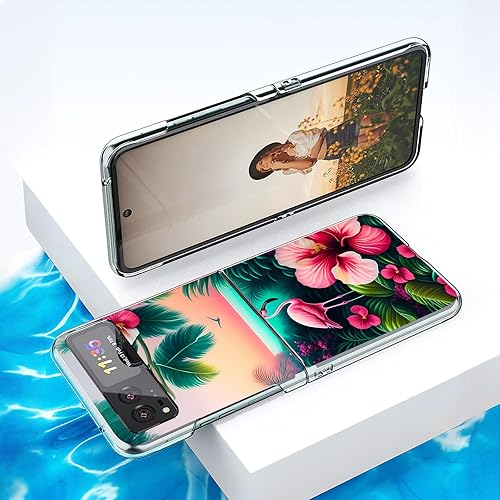 Miniatura 4 de Bcov Funda rígida para Motorola Razr 2023, funda protectora rígida a prueba de golpes para Motorola Razr 2023