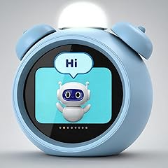 AI Kids Alam Cleck with Voice Control, Children's Focus Ready to Rise Sleep Trainer, AI Assistant