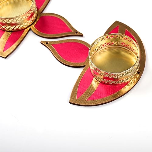 Miniatura 5 de Portavelas hecho a mano, portavelas en T, accesorios de iluminación decorativos para el hogar, festivales, fiestas, decoración y regalos (rosa,