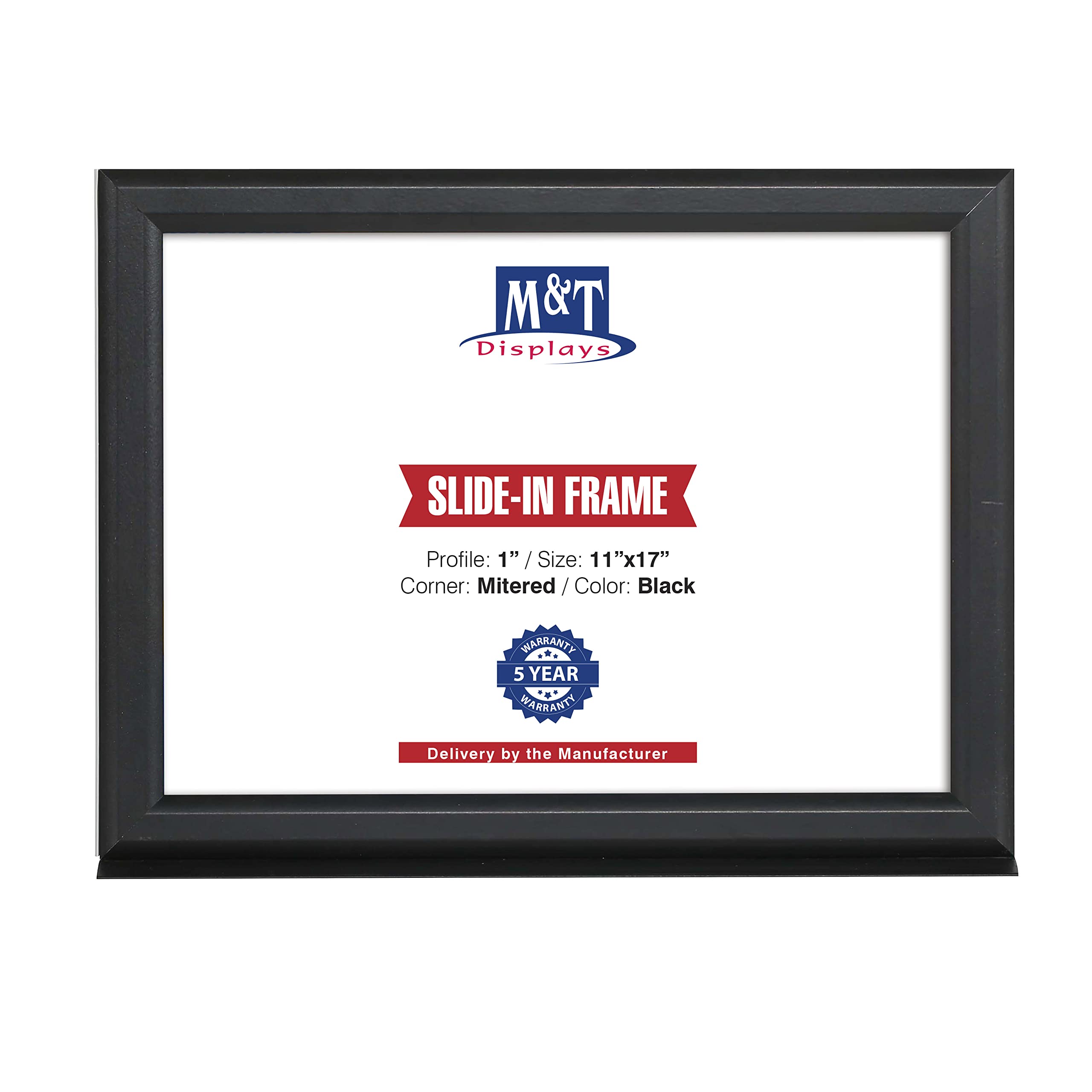 Amazon.com: M&T Displays Premium 11x17 Double Sided Metal Sign