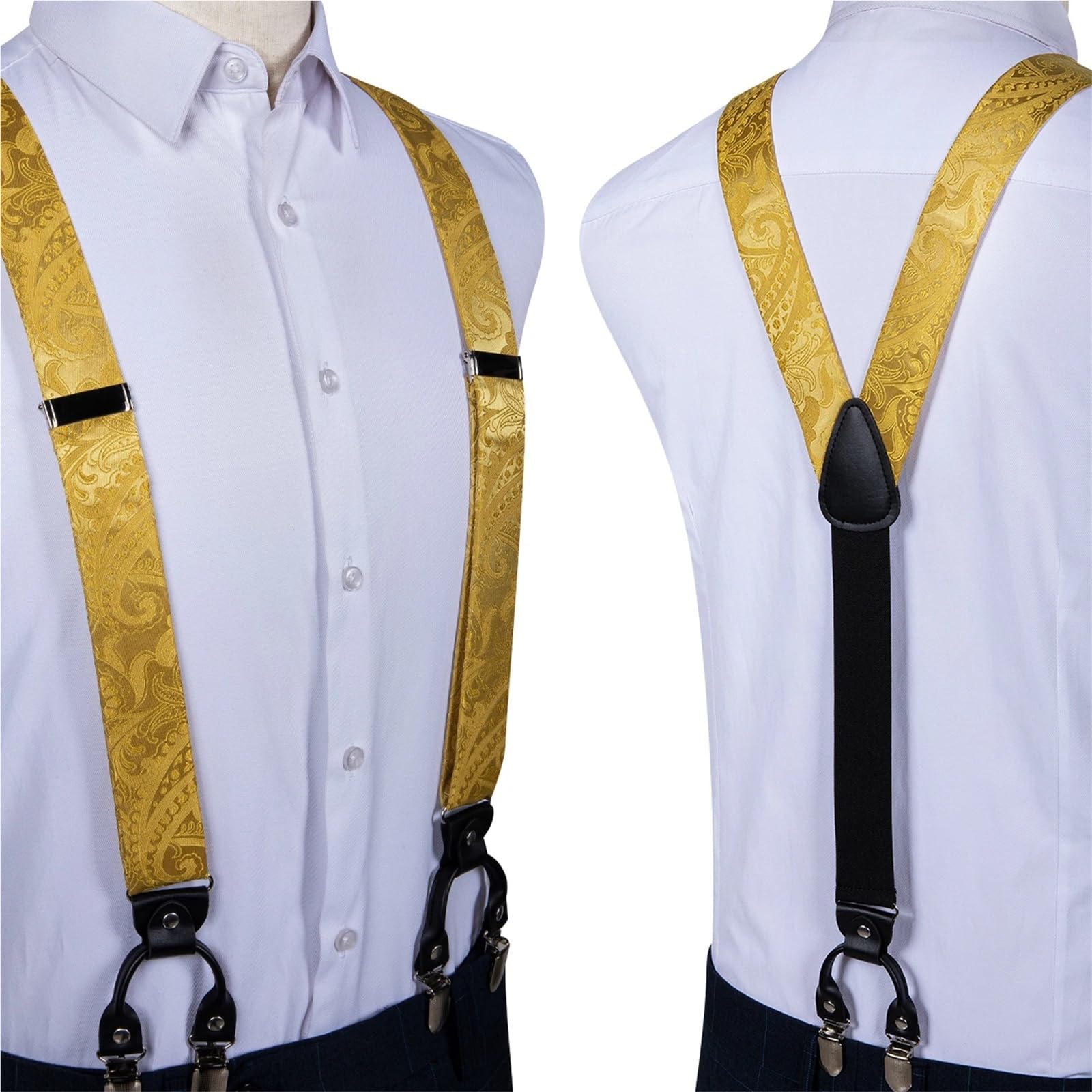 Tirantes para pantalones Tirantes de seda for hombre
