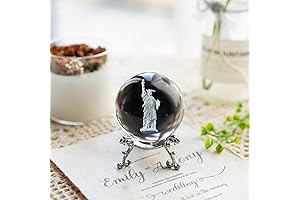 4th of July Decorations: Laser Statue of Liberty Crystal Ball