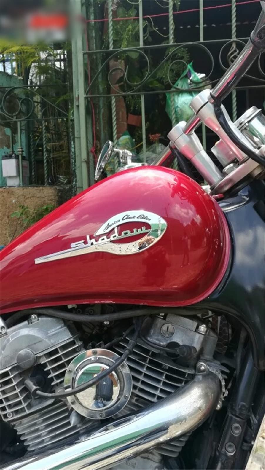 Adesivi Serbatoio 3D Per Honda Shadow VT/VTX | Emblema In ABS | Copri Graffi | Design 1:1 | Nero - Foto 7