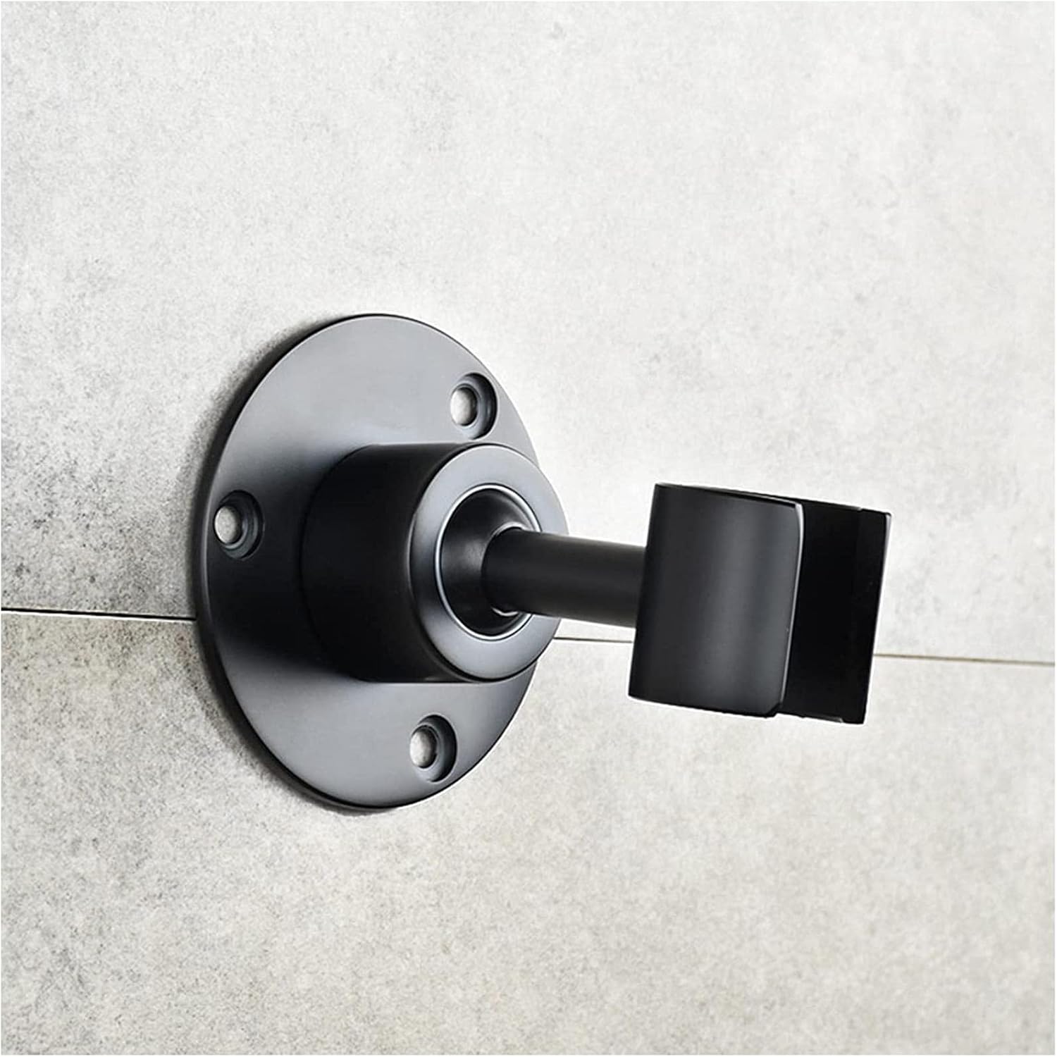 シャワーヘッドホルダー真ちゅう製パンチフリーハンドヘルドシャワーヘッドブラケット360 回転可能な