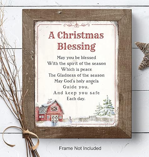 Miniatura 7 de Decoración navideña rústica de granja, bonitas decoraciones navideñas de campo antiguas, decoraciones de Navidad, decoración cristiana religiosa