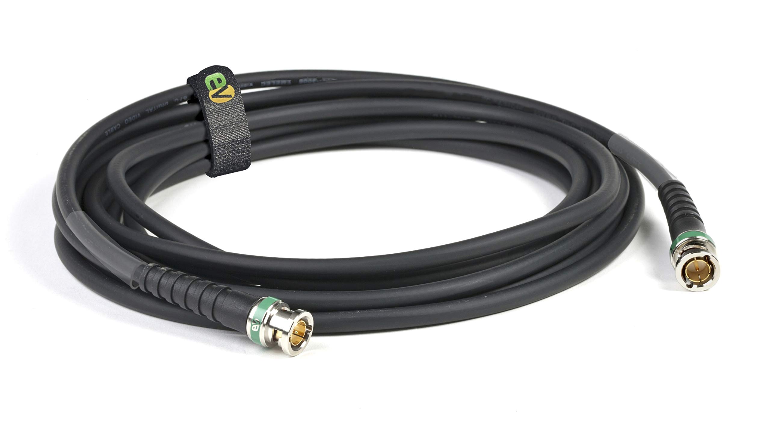 EQ234N/0150 – 15,0m Conexión Video 4K-UHD 12G-SDI (0,76/3,40/6,00) con BNC 4K-UHD – Conductor Multifilar – Color Negro – PVC Flexible