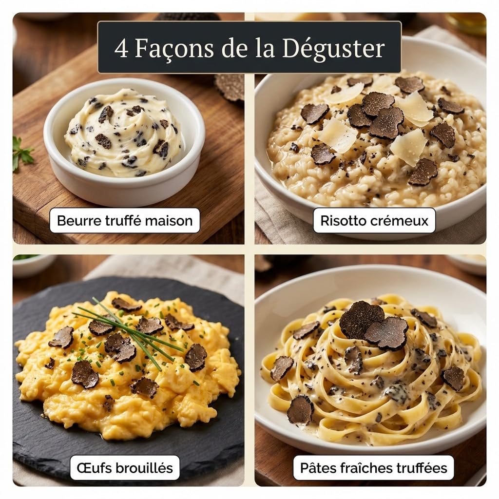 Brisures de Truffes Noires (Tuber Melanosporum) 50g