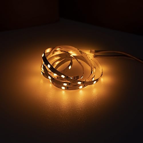 Miniatura 9 de DKKY Tira de luz LED de colores para RC de ala fija, avión volador, avión de ala voladora, avión AR, dron, modelo de auto, camión (azul)