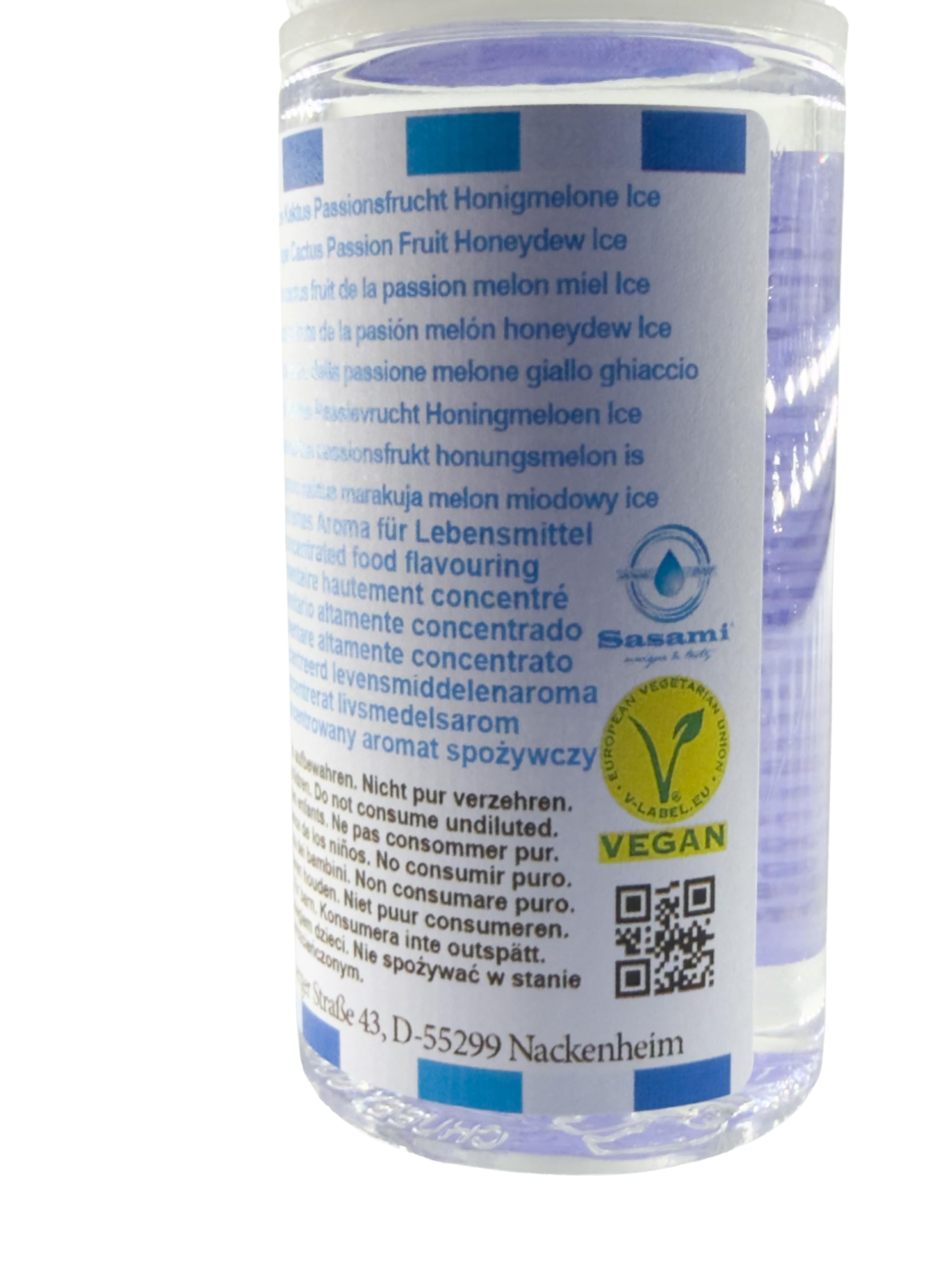Iced Mirage - uva cactus frutto della passione melone giallo ghiaccio aroma concentrato - vegano - Sasami - 100ml