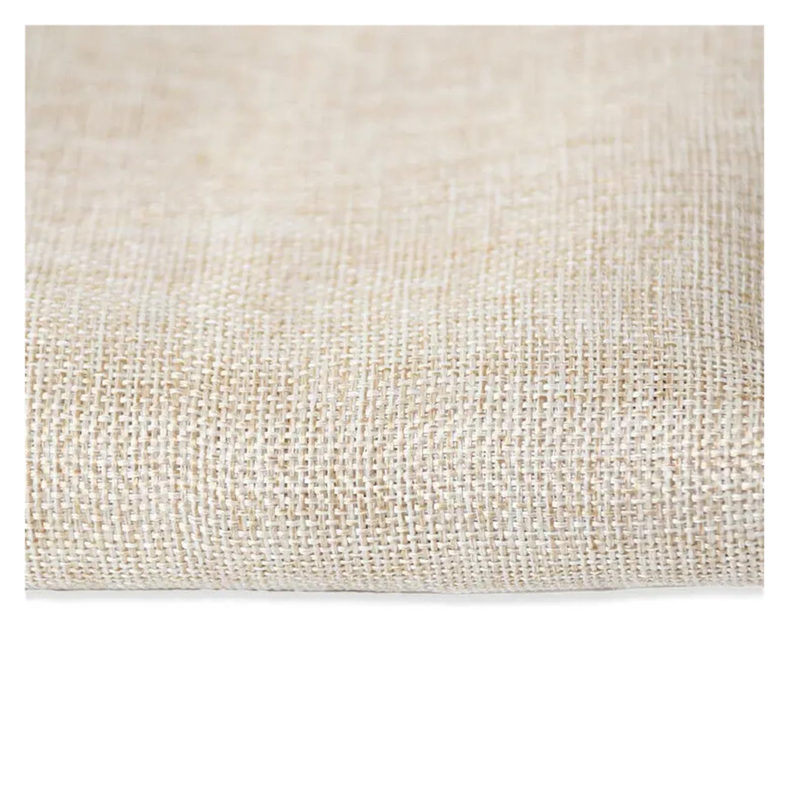 Tkanina przeciwpyłowa do maskownic głośników, Osłona głośnika Tkanina siatkowa i lniana do subwoofera gitarowego Multicolor 1,45x0,5m(Light Beige)