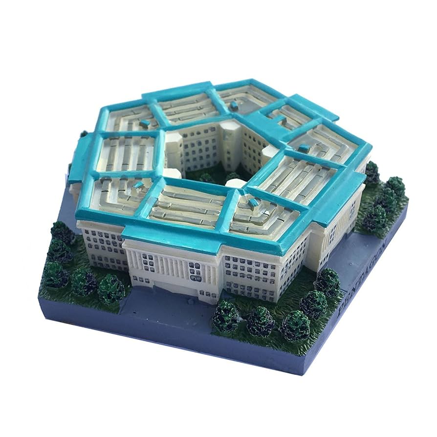 Amazon.com: Washington DC Pentagon Souvenir Mini Statue (4