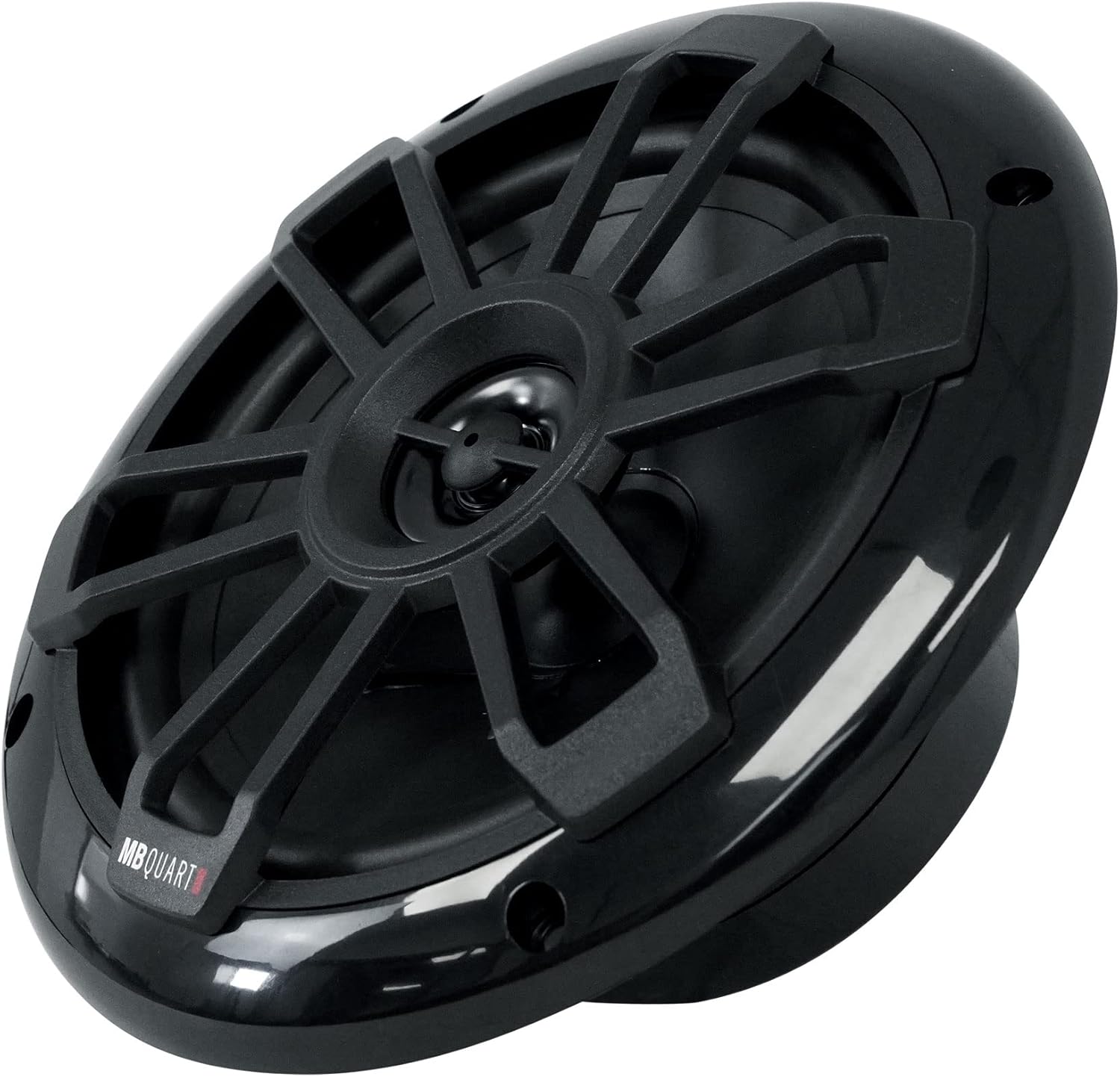 MB Quart (2) NF1-116B 6.5" 80 Watt Marine 2-Way Coaxial Black Speakers for Boat