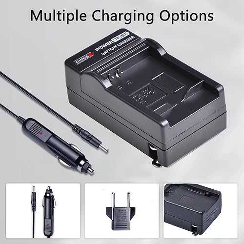 Miniatura 3 de PowerTrust 2 baterías NB-4L NB4L + cargador rápido para Canon PowerShot ELPH 100 HS, 300 HS, 310 HS, SD1000, SD1100 is, SD1400 is, SD200, SD300,